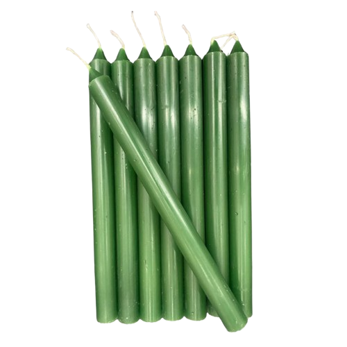 Vela Palito Verde 18cm 1kg